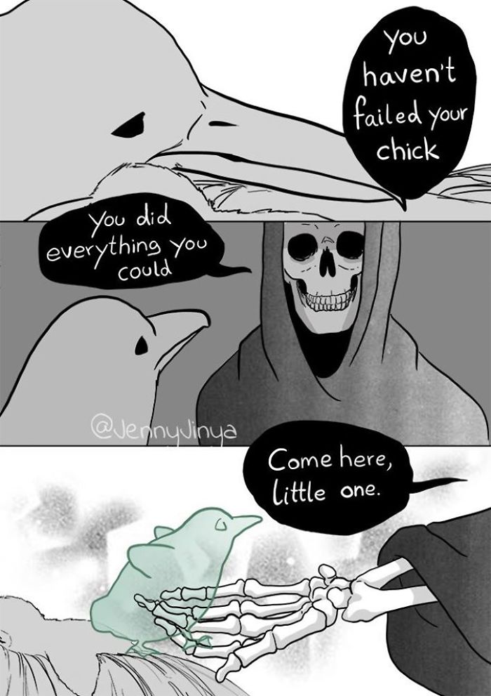 The Same Artist Who Made People Cry With Her 'Good Boy' And 'Black Cat' Comics Just Released A New One With Albatross The Same Artist Who Made People Cry With Her 'Good Boy' And 'Black Cat' Comics Just Released A New One With Albatross