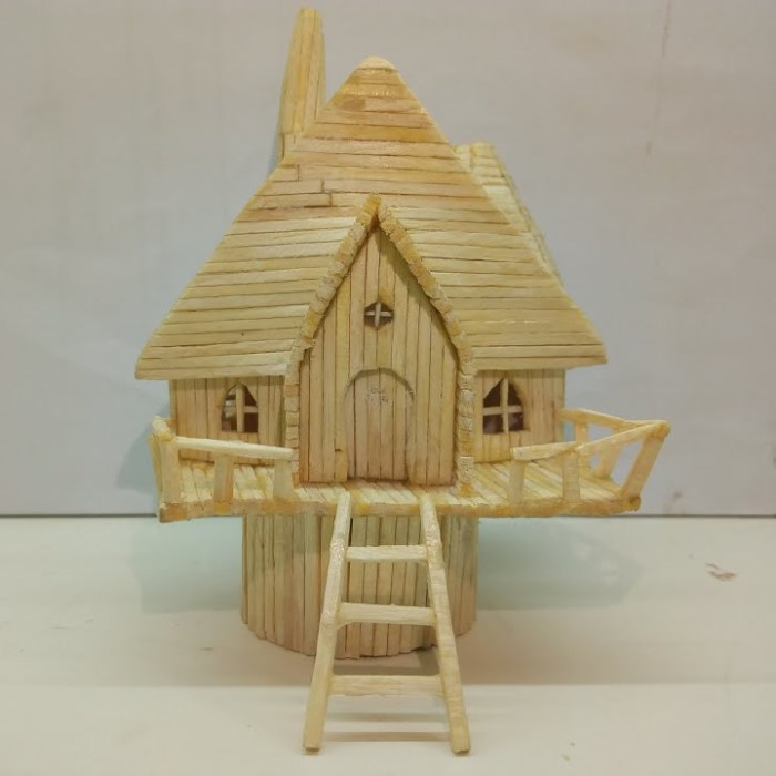 I Made A Miniature Fairy House Using Matches