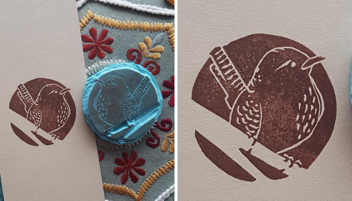 I Made Art With A £5 Rubber Stamp DIY Kit