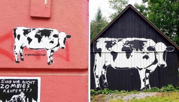 I’m Asking Street Artists To Paint World Cows Around The World