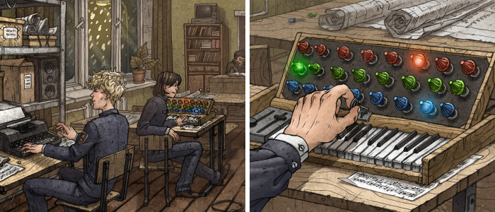 “White Noise” An Animated Project About Music