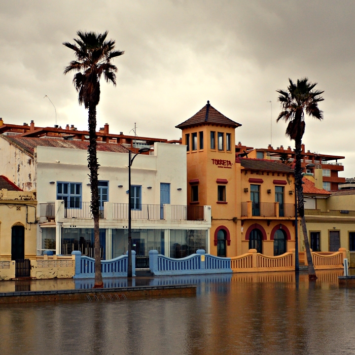 I Capture The View After Storm Gloria On The Valencia Coast, Spain