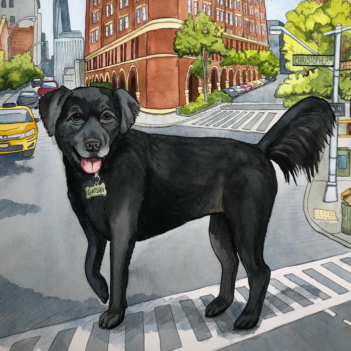 I Paint Gatsby In Greenwich Village