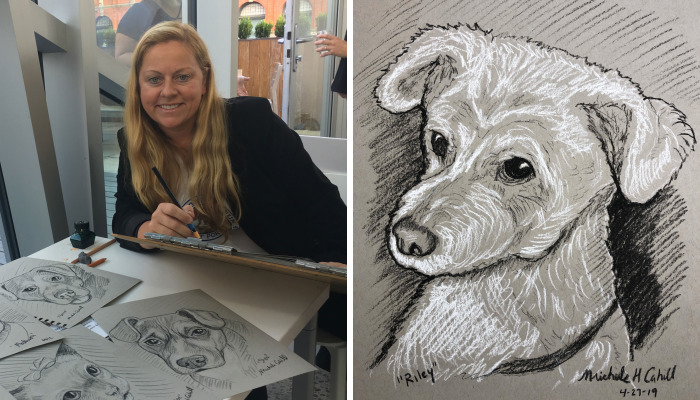 I Draw Pet Portraits In 10 Minutes