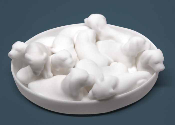 Snuggle Puzzle: I Made A 3D Puzzle Of Snuggling Puppies