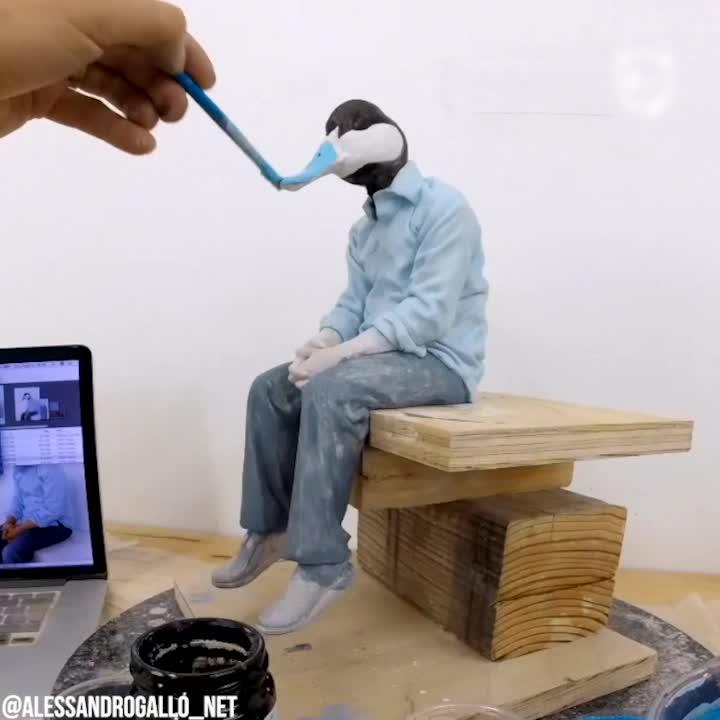 This Artist Gives Animal Heads To People And The Result Is Freakishly Real