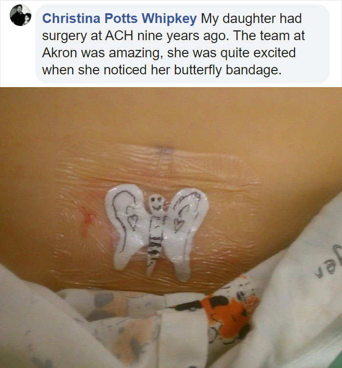 Wholesome Doctor Draws Cartoons On Kids' Post-Op Dressings