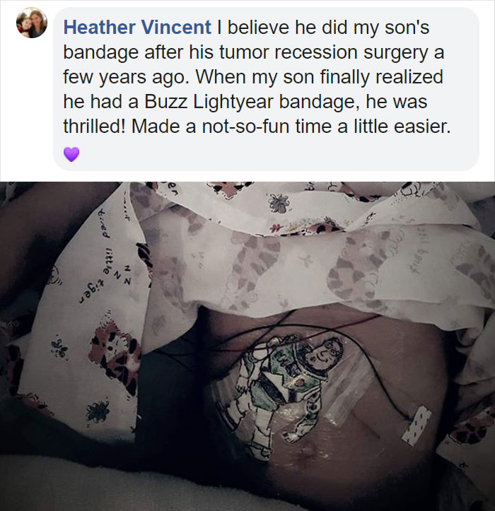 Wholesome Doctor Draws Cartoons On Kids' Post-Op Dressings Wholesome Doctor Draws Cartoons On Kids' Post-Op Dressings