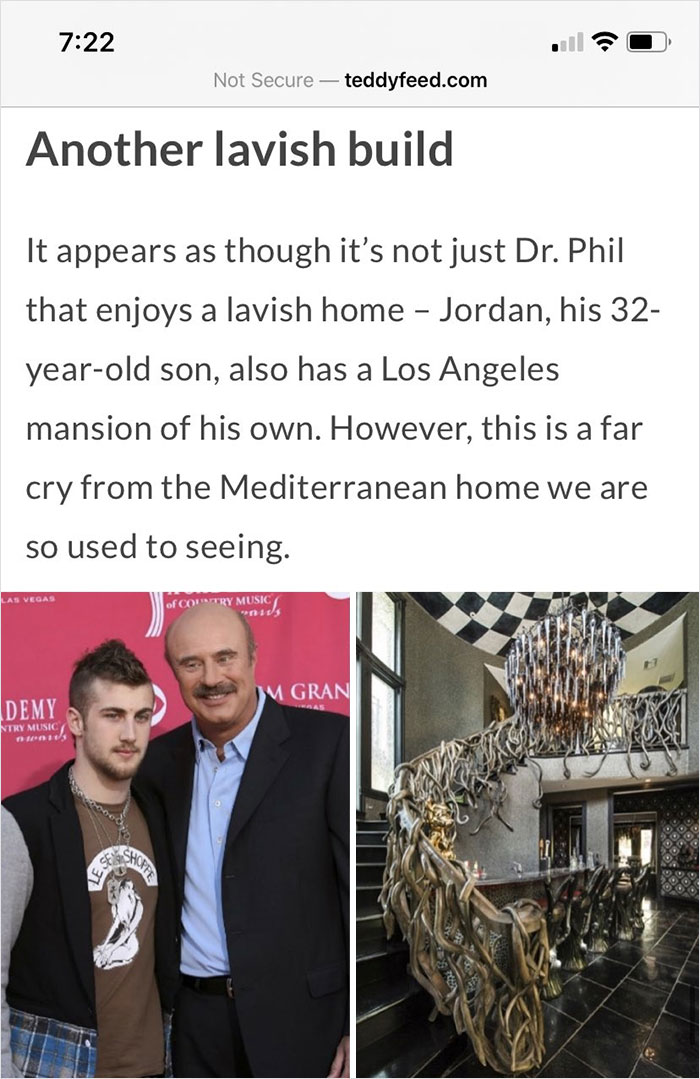 'Luxury' House Owned By Dr. Phil Is For Sale And People Are Finding Lots Of Things Very Wrong With Its Design 'Luxury' House Owned By Dr. Phil Is For Sale And People Are Finding Lots Of Things Very Wrong With Its Design