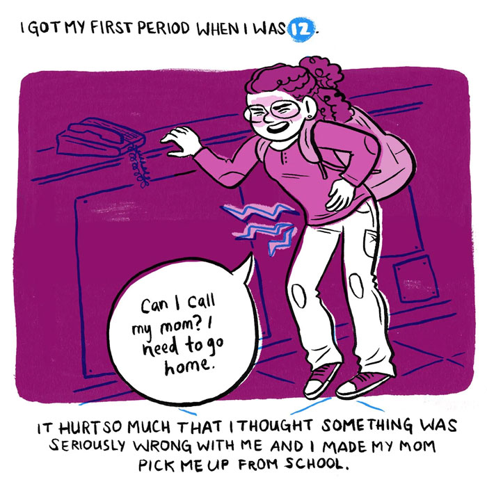 Woman Illustrates The Reality Of Women Who Suffer From Endometriosis Woman Illustrates The Reality Of Women Who Suffer From Endometriosis