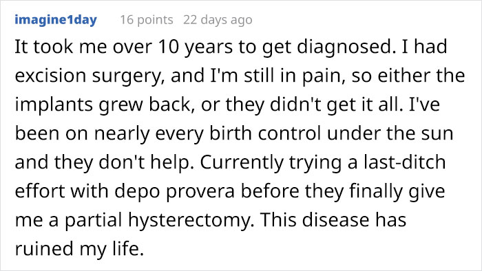 Woman Illustrates The Reality Of Women Who Suffer From Endometriosis