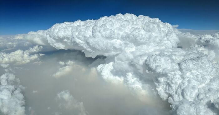 I Am An Airline Pilot, Photographing The Pyrocumulus Clouds Created By The Devastating Australian Bushfires