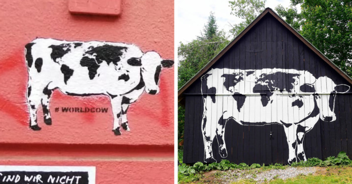 I’m Asking Street Artists To Paint World Cows Around The World