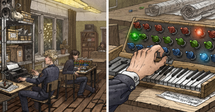 “White Noise” An Animated Project About Music