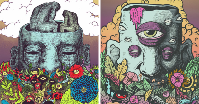 I Create Surrealistic Landscapes And Weird Portraits