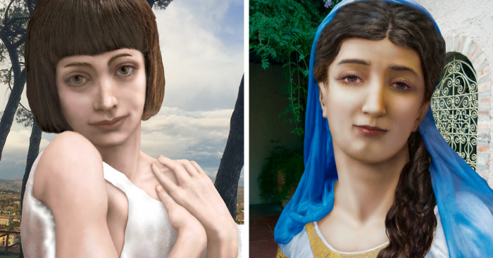 I Photograph Portrait Statuary Of Women From The Past To Bring Them To Life