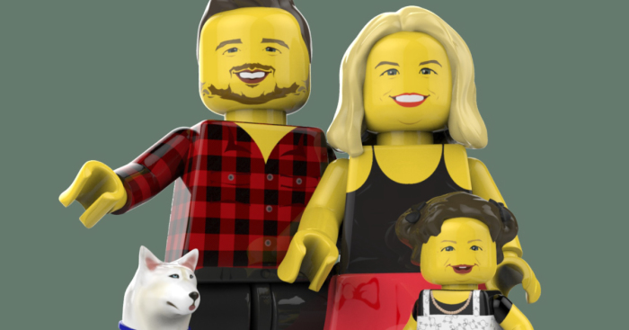 Special Custom Made Legos From ‘Mr LEGO Portrait’