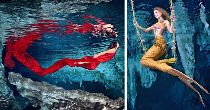 I Discovered Two Mermaids In Mexico’s Cenotes