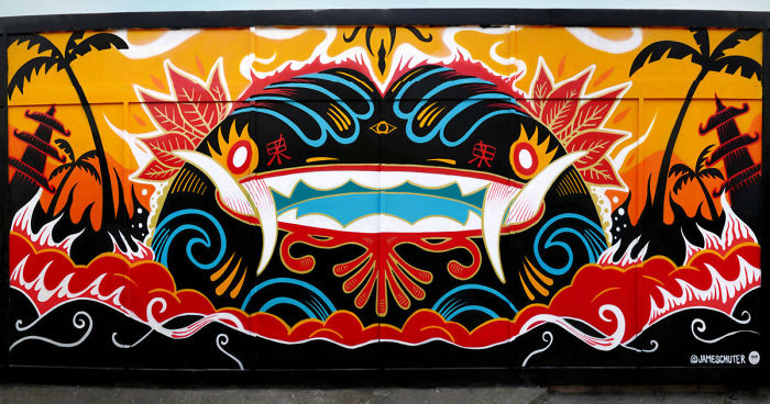 Psychedelic London Street Art