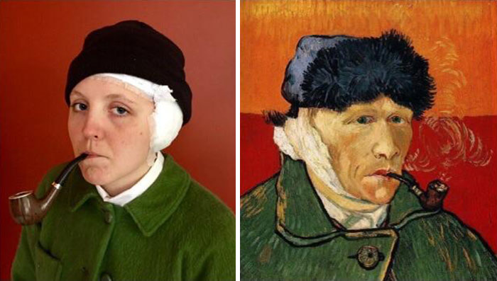 Friend Had Ear Surgery And Decided To Make The Best Of It