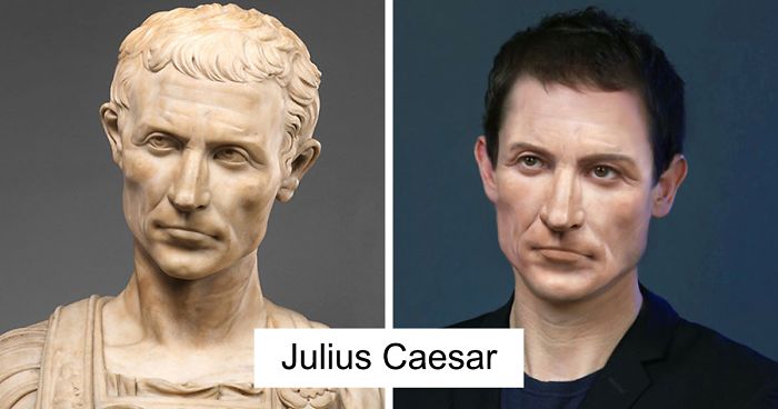Here’s What Julius Caesar And Others Would Look Like Today (30 Pics)