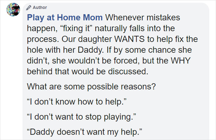 Parents Are Loving This Mom's Concept On Punishing Her Daughter For Putting A Hole In The Wall