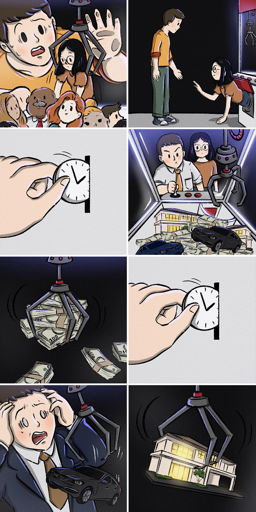 Thai Illustrator Makes Colorful Comics That Take Unexpected Turns And Here Are 18 Of The Best Ones