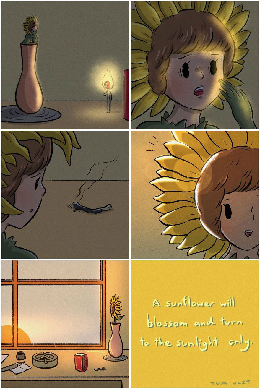 Thai Illustrator Makes Colorful Comics That Take Unexpected Turns And Here Are 18 Of The Best Ones Thai Illustrator Makes Colorful Comics That Take Unexpected Turns And Here Are 18 Of The Best Ones