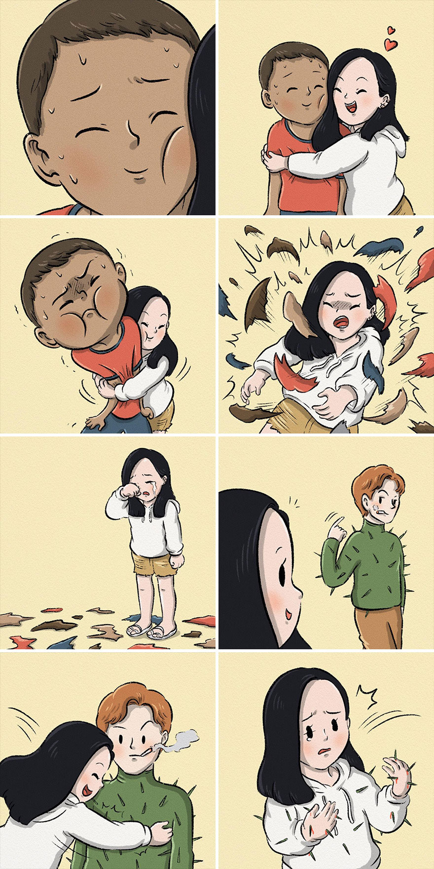 Thai Illustrator Makes Colorful Comics That Take Unexpected Turns And Here Are 18 Of The Best Ones Thai Illustrator Makes Colorful Comics That Take Unexpected Turns And Here Are 18 Of The Best Ones
