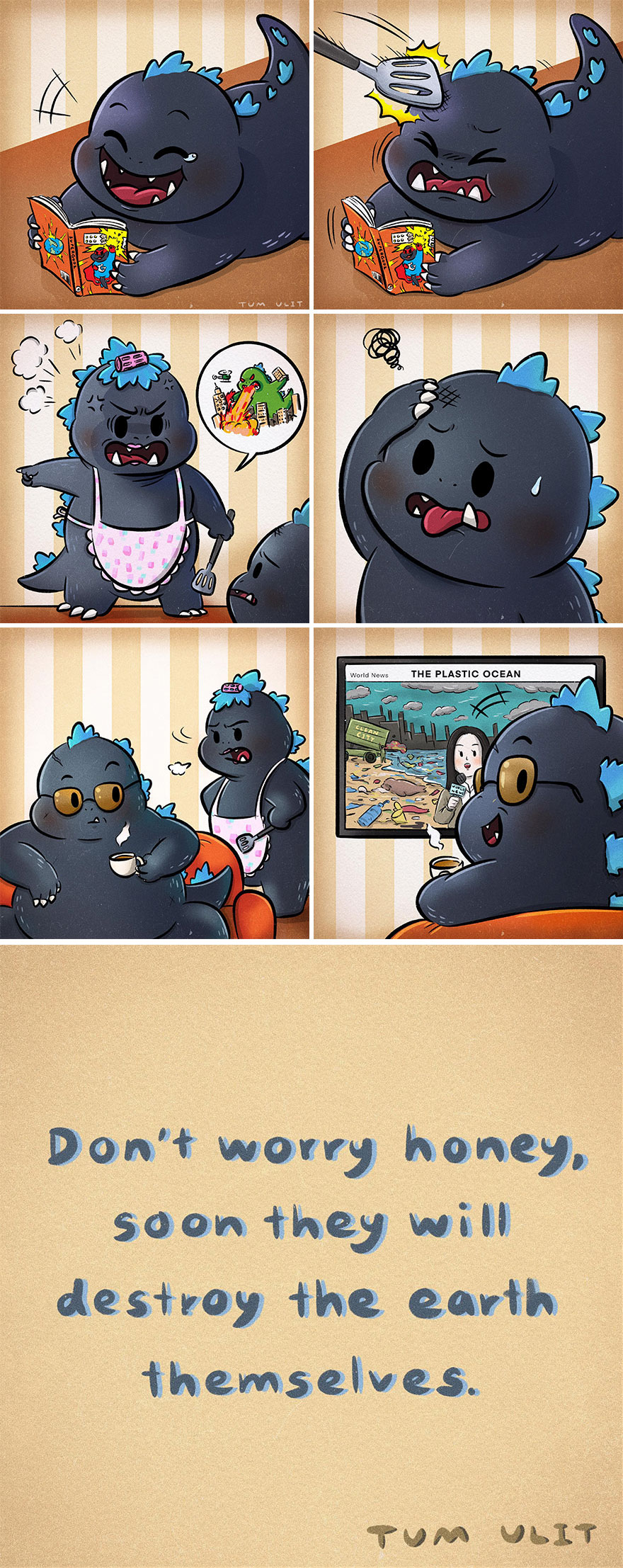 Thai Illustrator Makes Colorful Comics That Take Unexpected Turns And Here Are 18 Of The Best Ones Thai Illustrator Makes Colorful Comics That Take Unexpected Turns And Here Are 18 Of The Best Ones