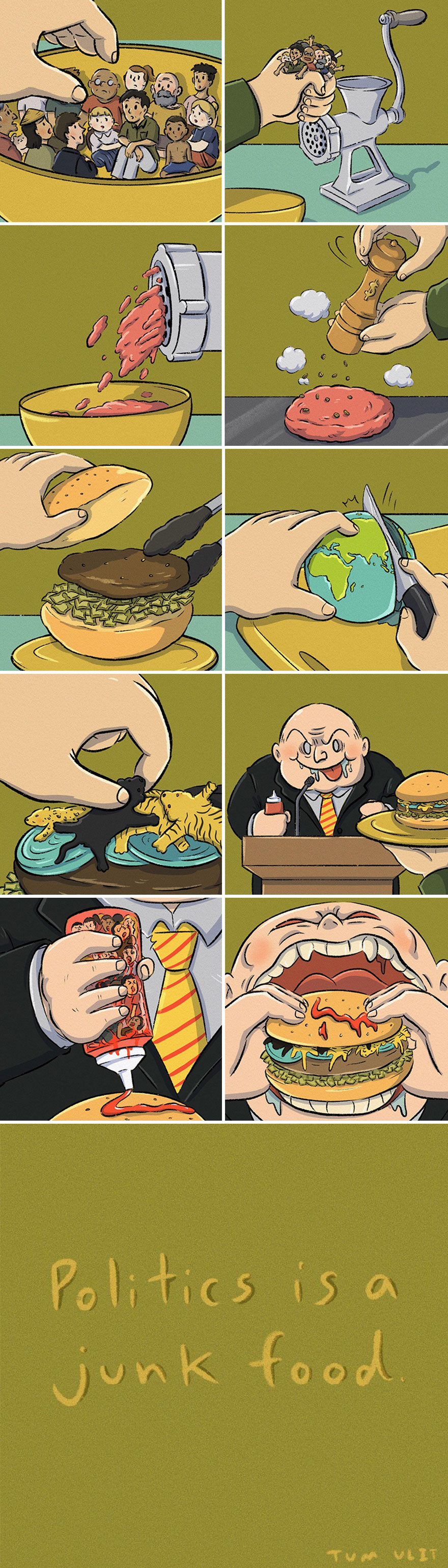 Thai Illustrator Makes Colorful Comics That Take Unexpected Turns And Here Are 18 Of The Best Ones Thai Illustrator Makes Colorful Comics That Take Unexpected Turns And Here Are 18 Of The Best Ones