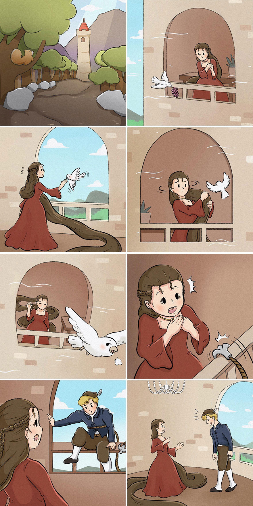 Thai Illustrator Makes Colorful Comics That Take Unexpected Turns And Here Are 18 Of The Best Ones