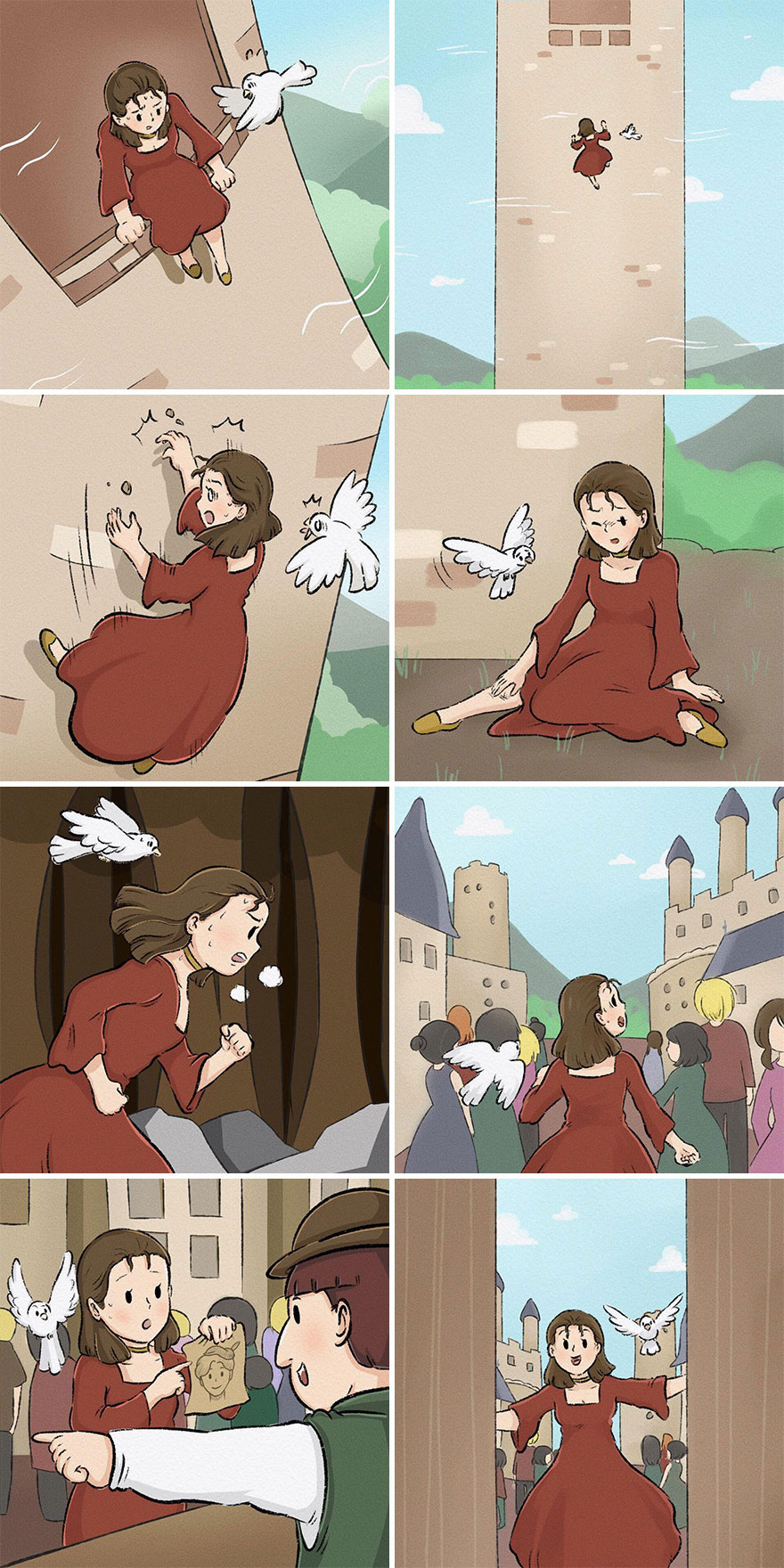 Thai Illustrator Makes Colorful Comics That Take Unexpected Turns And Here Are 18 Of The Best Ones