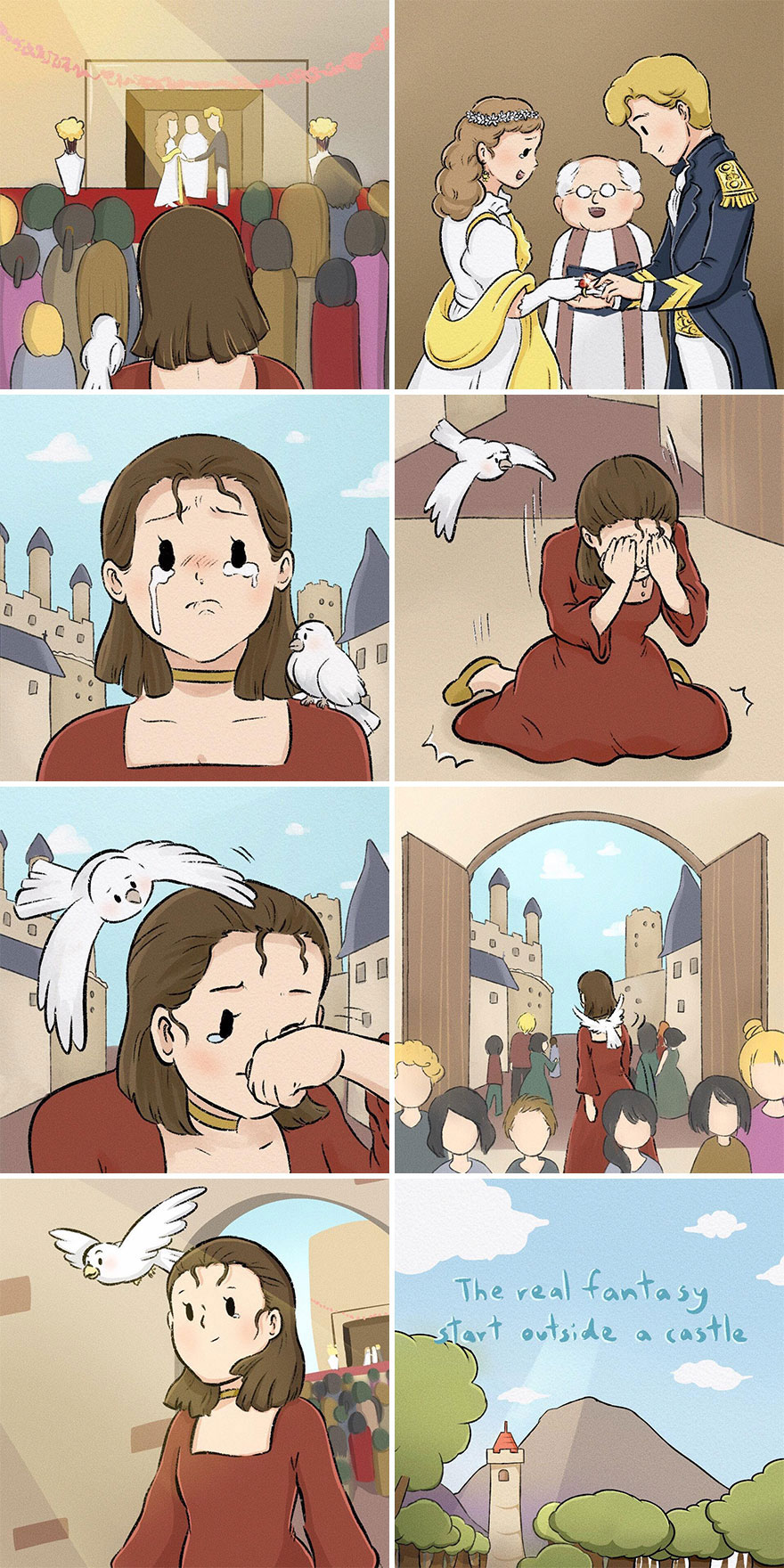 Thai Illustrator Makes Colorful Comics That Take Unexpected Turns And Here Are 18 Of The Best Ones