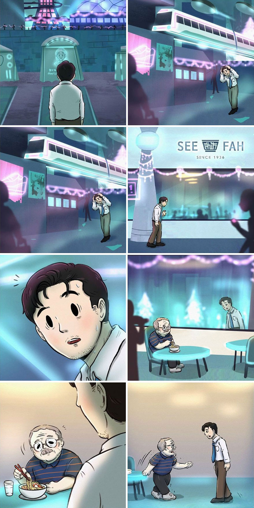 Thai Illustrator Makes Colorful Comics That Take Unexpected Turns And Here Are 18 Of The Best Ones