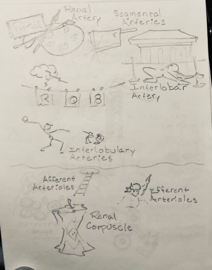 Sample Of Memory Drawings From School