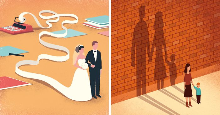 30 Thought-Provoking Digital Illustrations That Expose The Flaws Of Our Modern Society