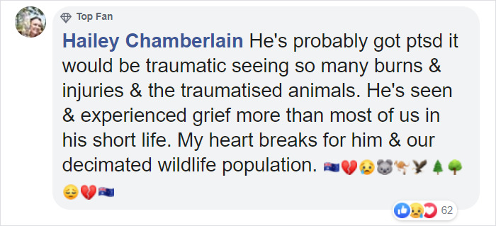 Robert Irwin Struggles To Hold Back Tears While Discussing The Impact Of The Australian Bushfires