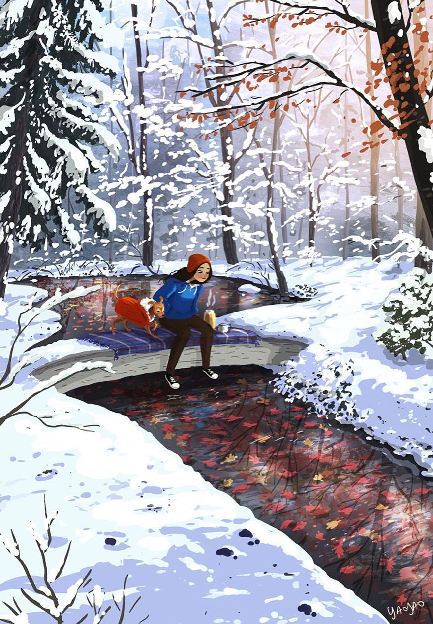 Live-With-Dog-Illustrations-Yaoyaomva