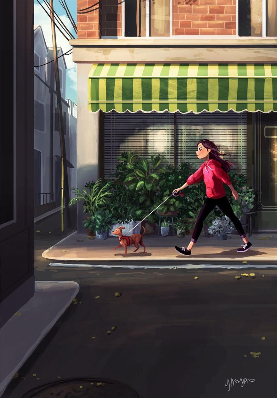 Live-With-Dog-Illustrations-Yaoyaomva
