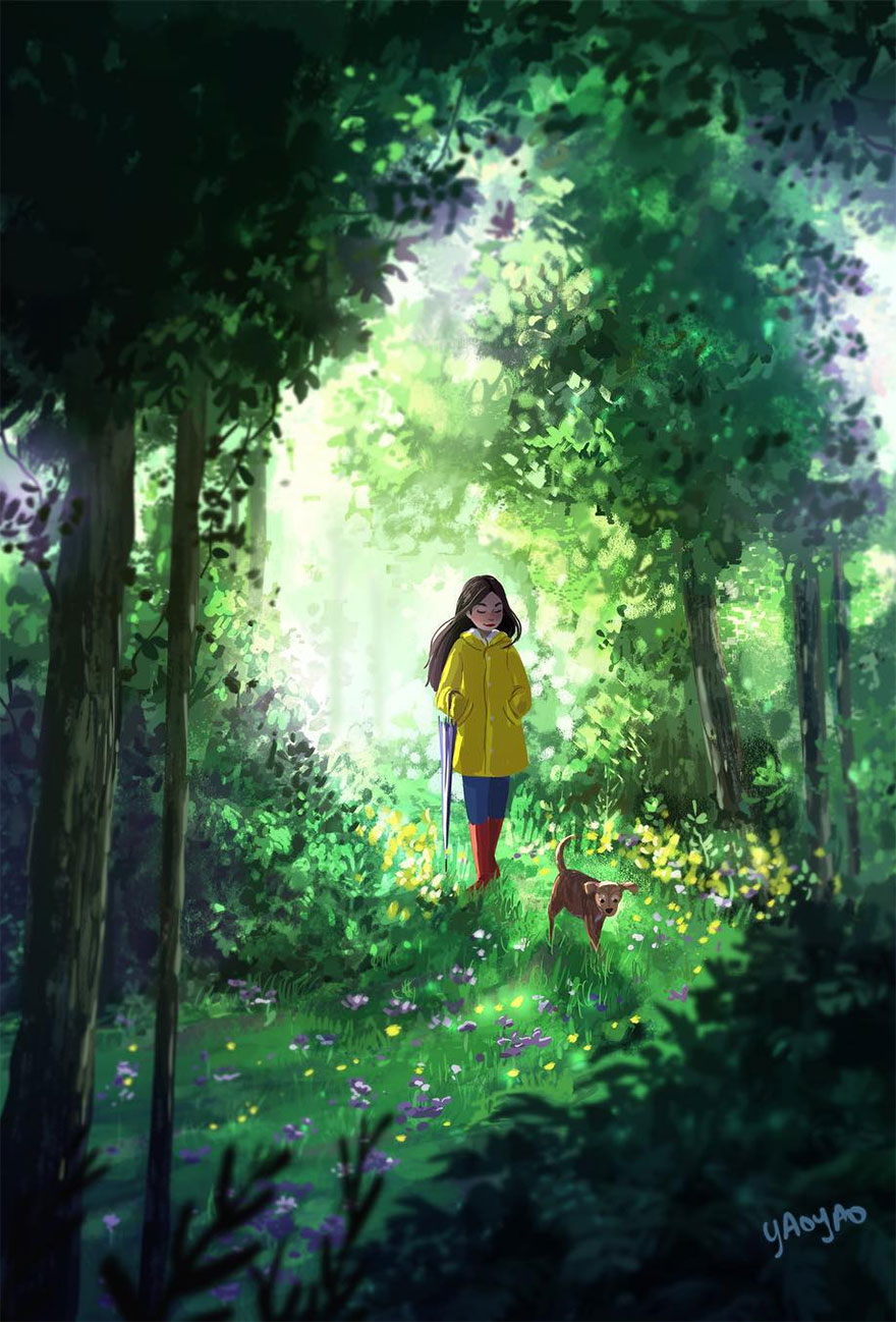 Live-With-Dog-Illustrations-Yaoyaomva