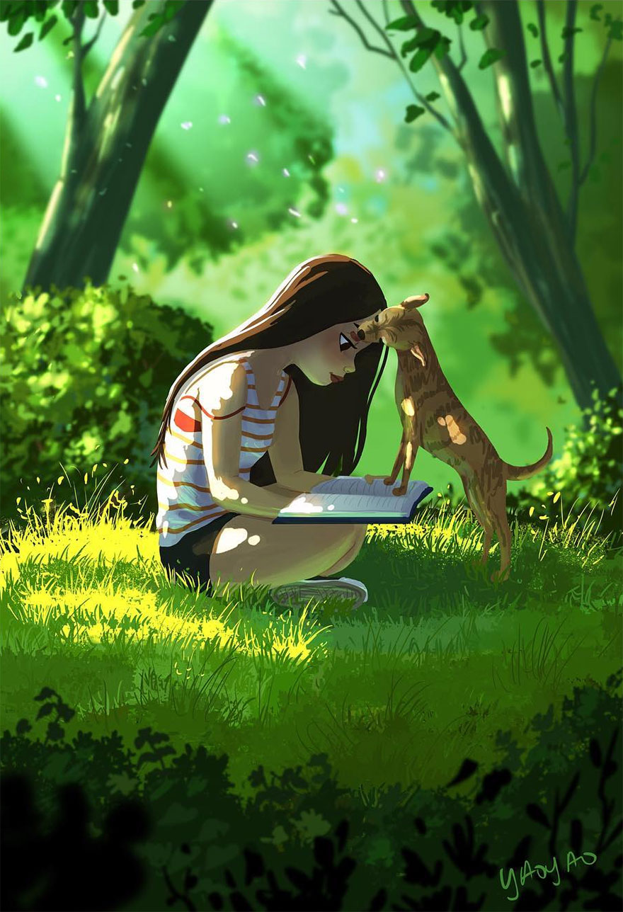 Live-With-Dog-Illustrations-Yaoyaomva