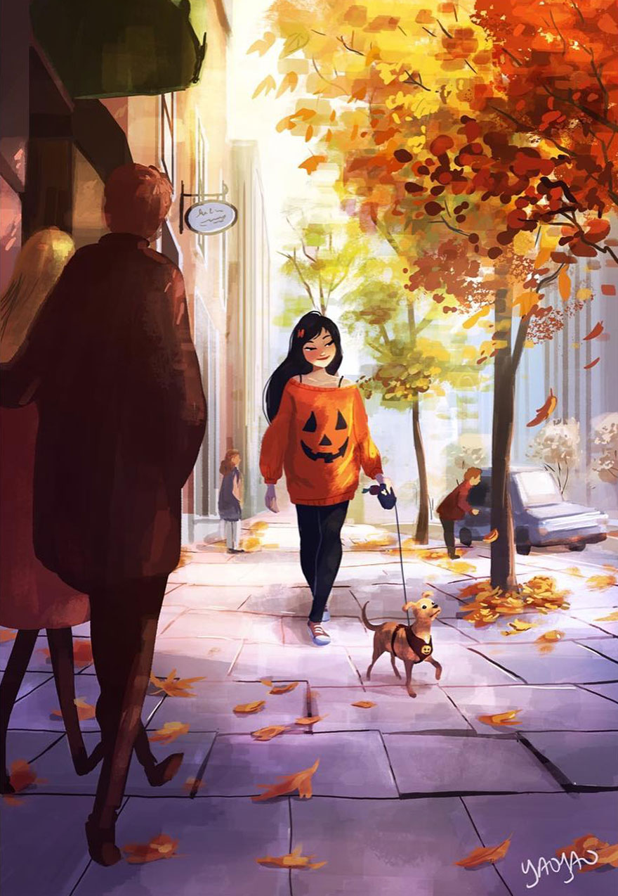 Live-With-Dog-Illustrations-Yaoyaomva