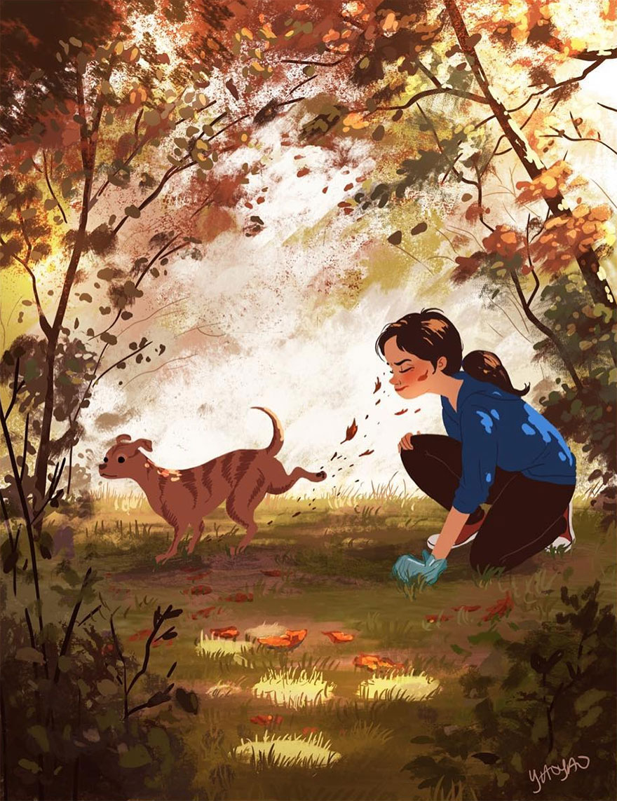 Live-With-Dog-Illustrations-Yaoyaomva
