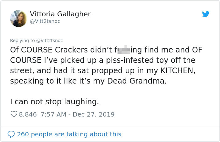 Woman Takes Home Filthy Toy She Found On The Street Thinking It's Hers From 18 Years Ago, Realizes She Made A Mistake
