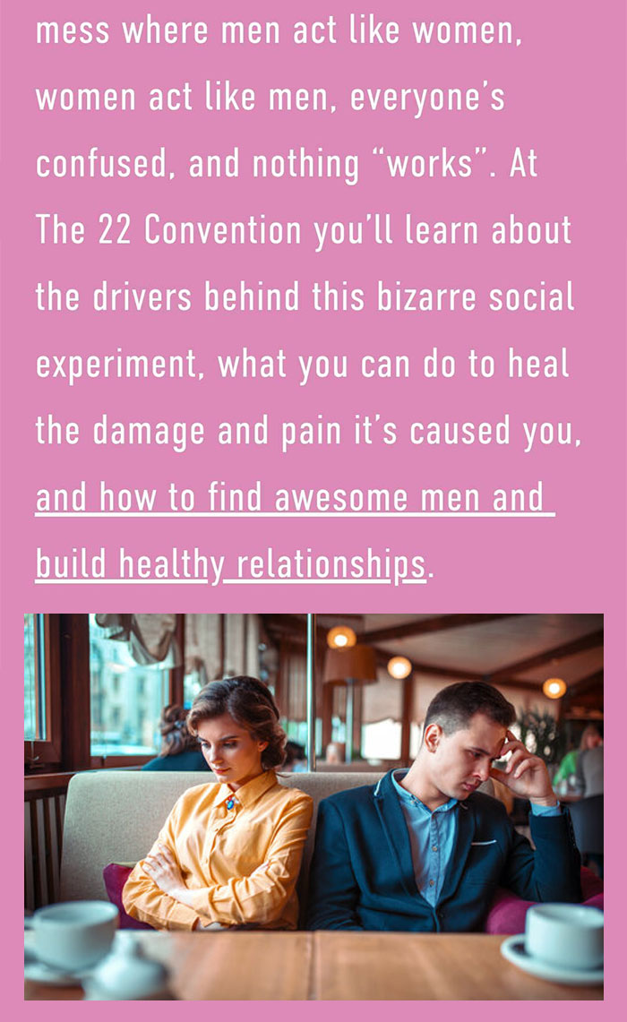 $2,000 Tickets And All-Male Speakers: The 'Make Women Great Again' Convention Is Causing Outrage On The Internet $2,000 Tickets And All-Male Speakers: The 'Make Women Great Again' Convention Is Causing Outrage On The Internet