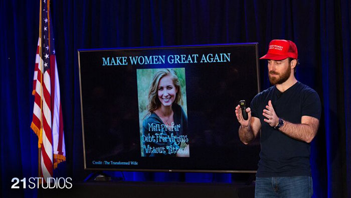$2,000 Tickets And All-Male Speakers: The 'Make Women Great Again' Convention Is Causing Outrage On The Internet $2,000 Tickets And All-Male Speakers: The 'Make Women Great Again' Convention Is Causing Outrage On The Internet