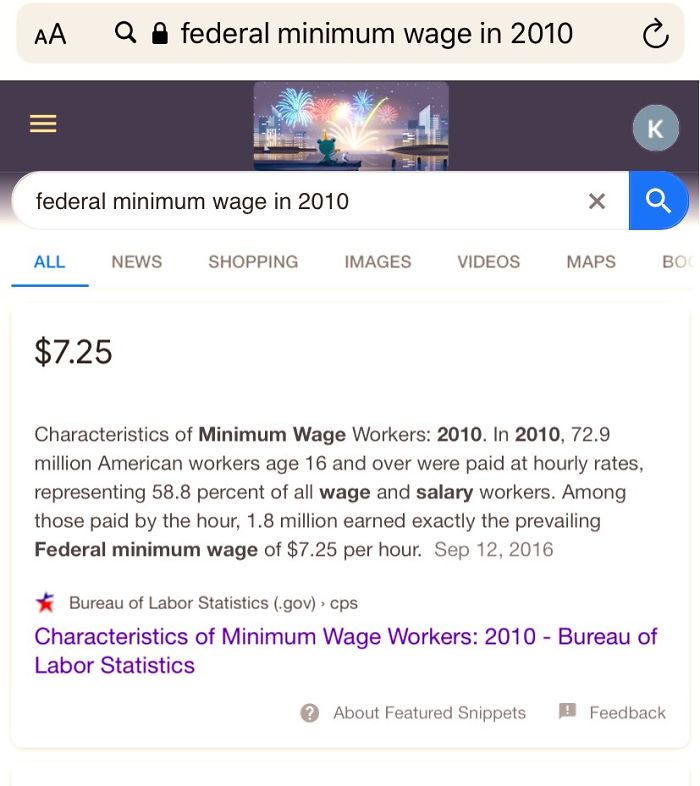 Someone Compares The Minimum Wage In 2010 vs 2020, And If That’s Not Sad Enough, Other People Share More Statistics Someone Compares The Minimum Wage In 2010 vs 2020, And If That’s Not Sad Enough, Other People Share More Statistics