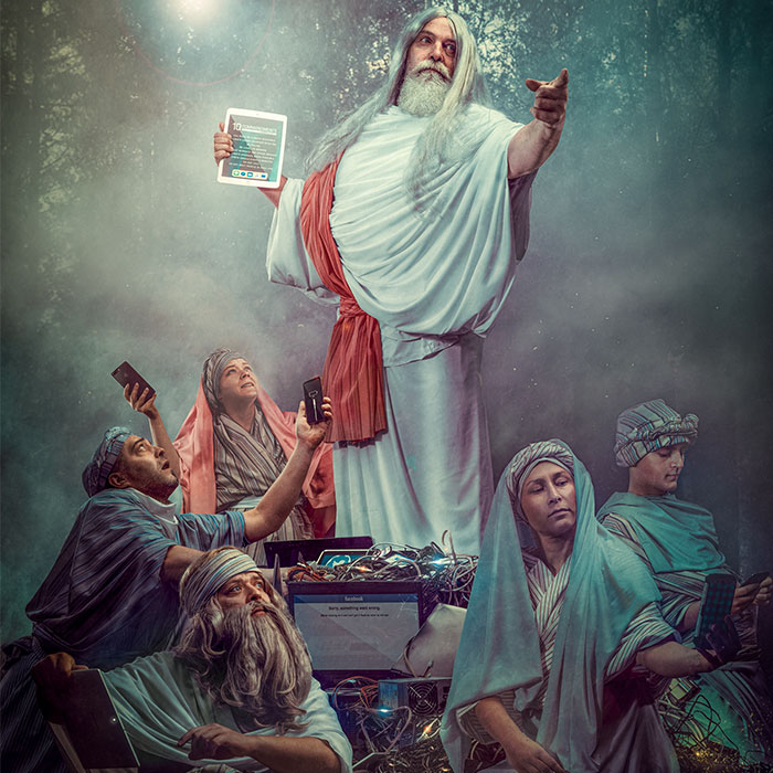 I Wanted To Show You How Religion Based On Technology Would Look