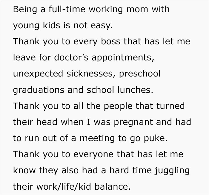 “Please Stop Judging Me For Leaving The Office At Exactly 5 P.M.” Working Mom’s Emotional Confession Goes Viral “Please Stop Judging Me For Leaving The Office At Exactly 5 P.M.” Working Mom’s Emotional Confession Goes Viral